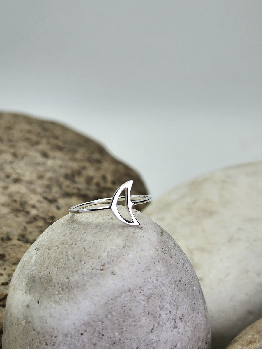 She Rises Ring Sterling Silver