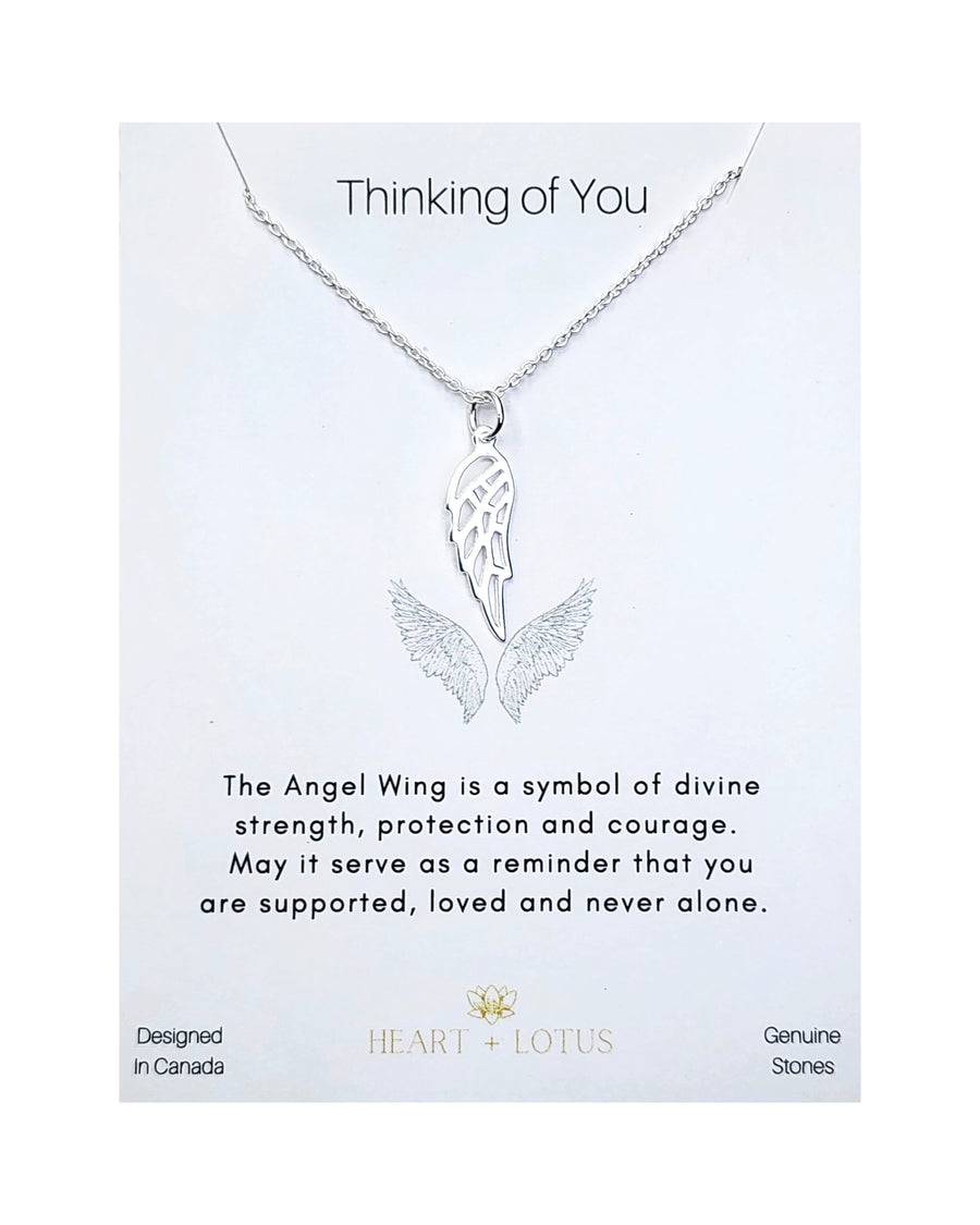 Thinking Of You Necklace Sterling Silver