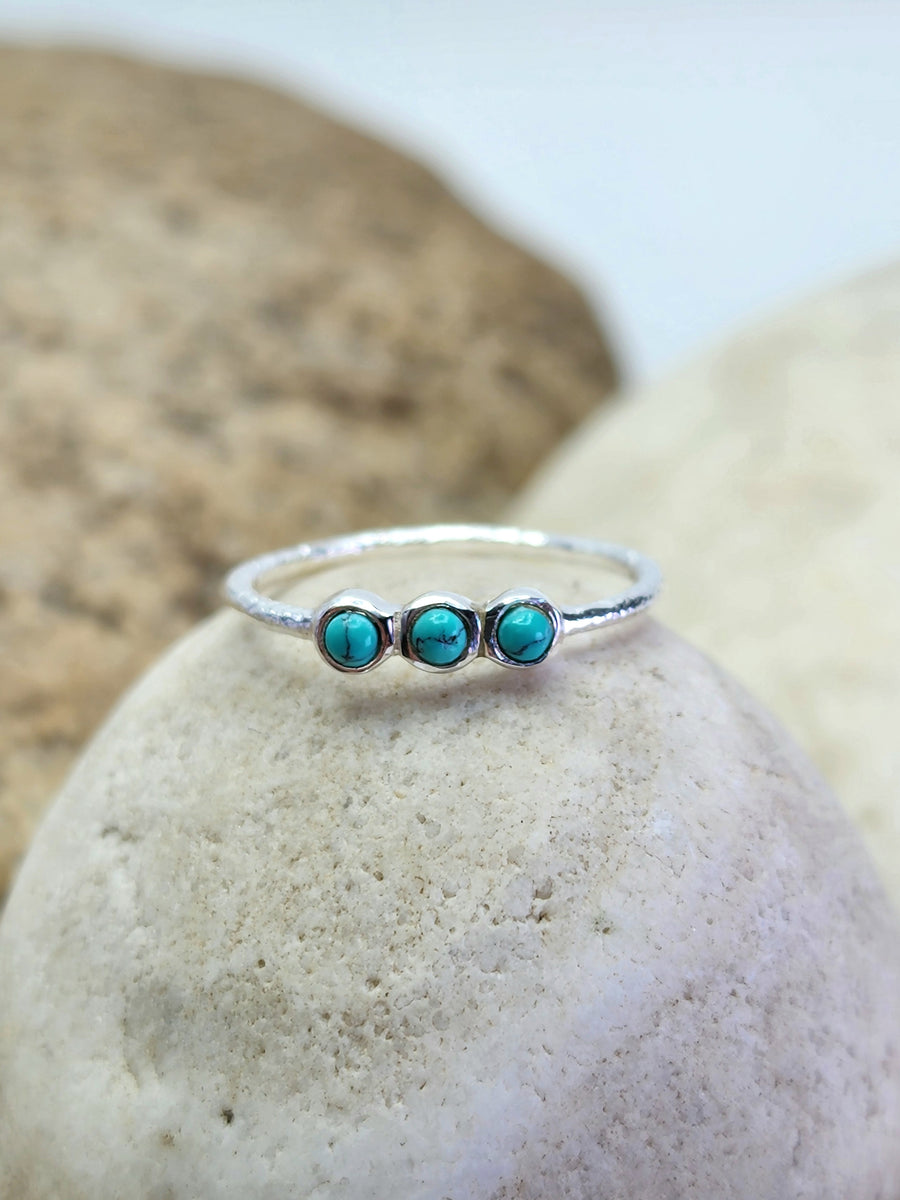 Unity Ring in Turquoise + Sterling Silver