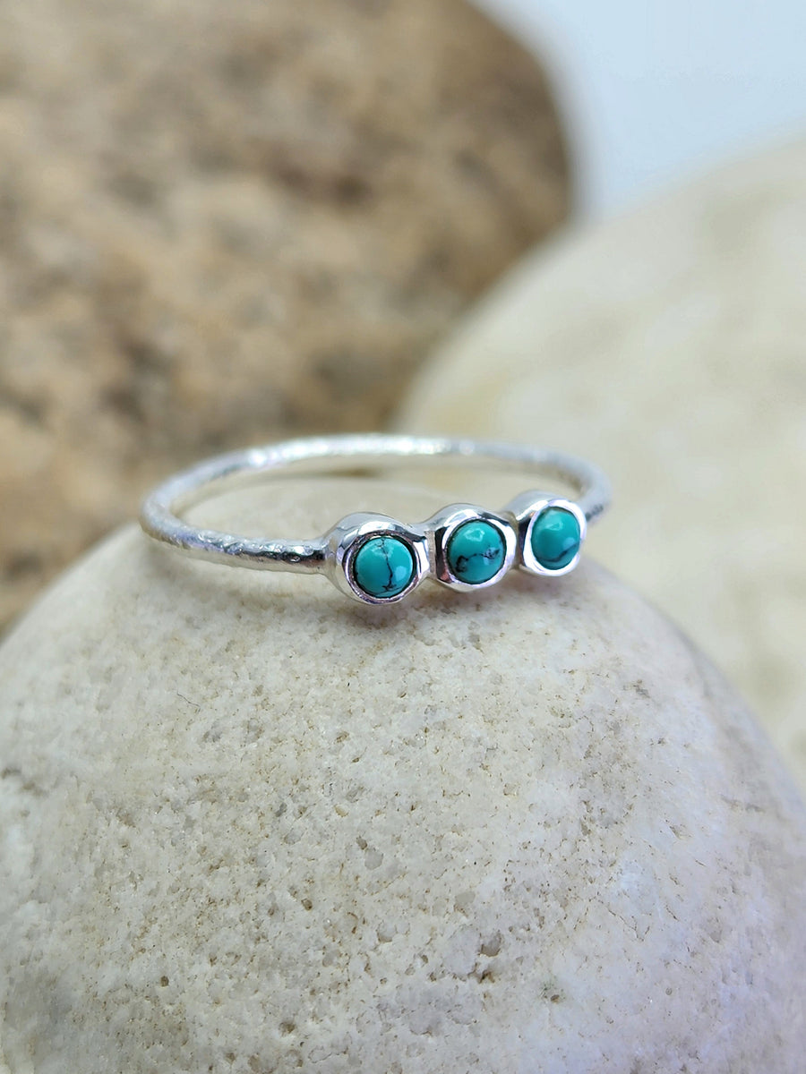 Unity Ring in Turquoise + Sterling Silver