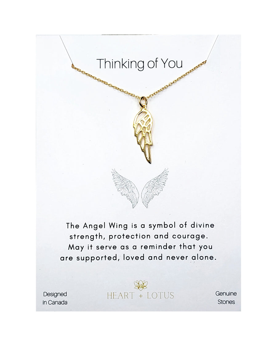 Thinking Of You Necklace 14K Gold Vermeil