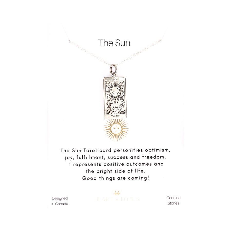 Tarot Necklace 'The Sun'