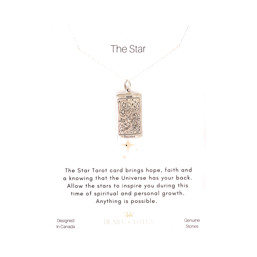 Tarot Necklace 'The Star'