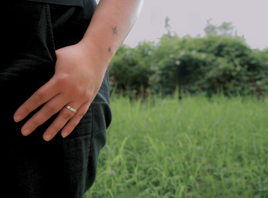 Gratitude Ring in Sterling Silver