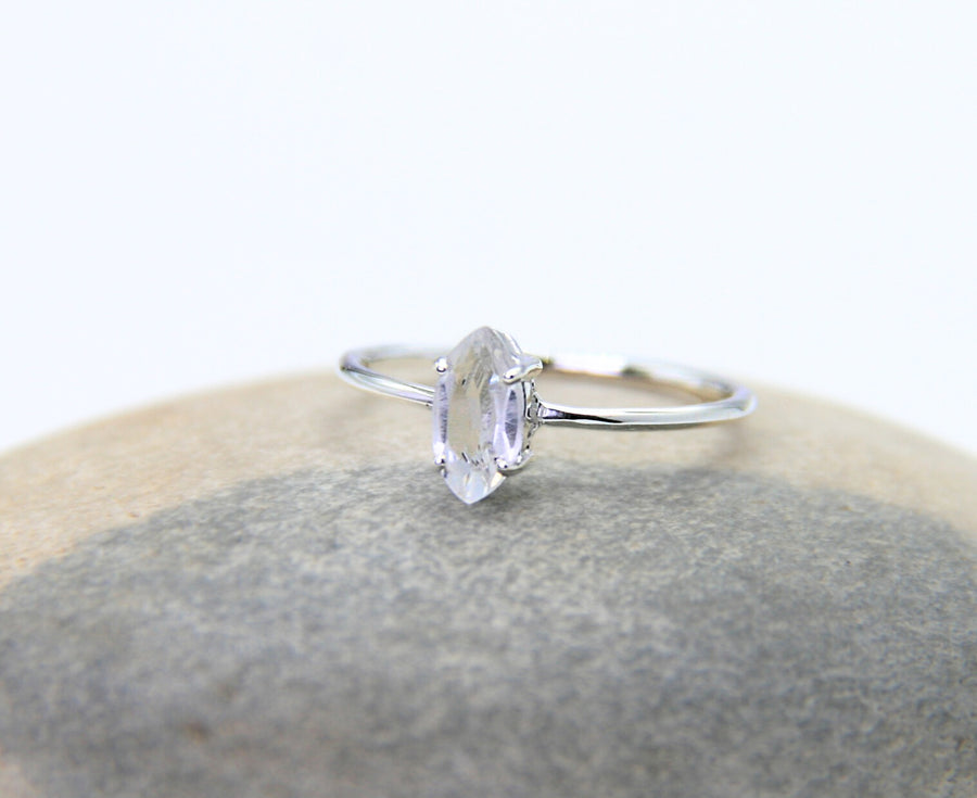 CZ Marquise Ring in Sterling Silver – Light & Clarity
