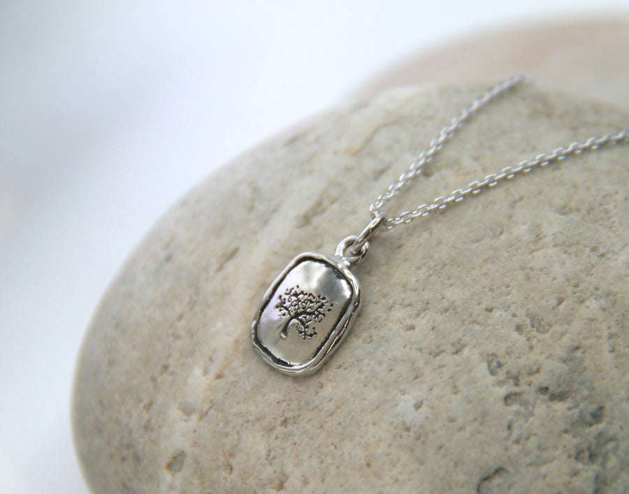 Tree of Life Necklace in Sterling Silver - Strength