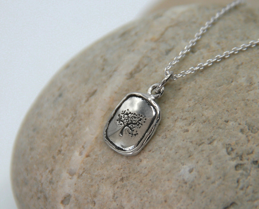 Tree of Life Necklace in Sterling Silver - Strength