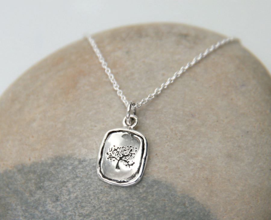 Tree of Life Necklace in Sterling Silver - Strength