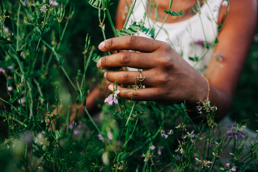 She Rises Ring in Sterling Silver
