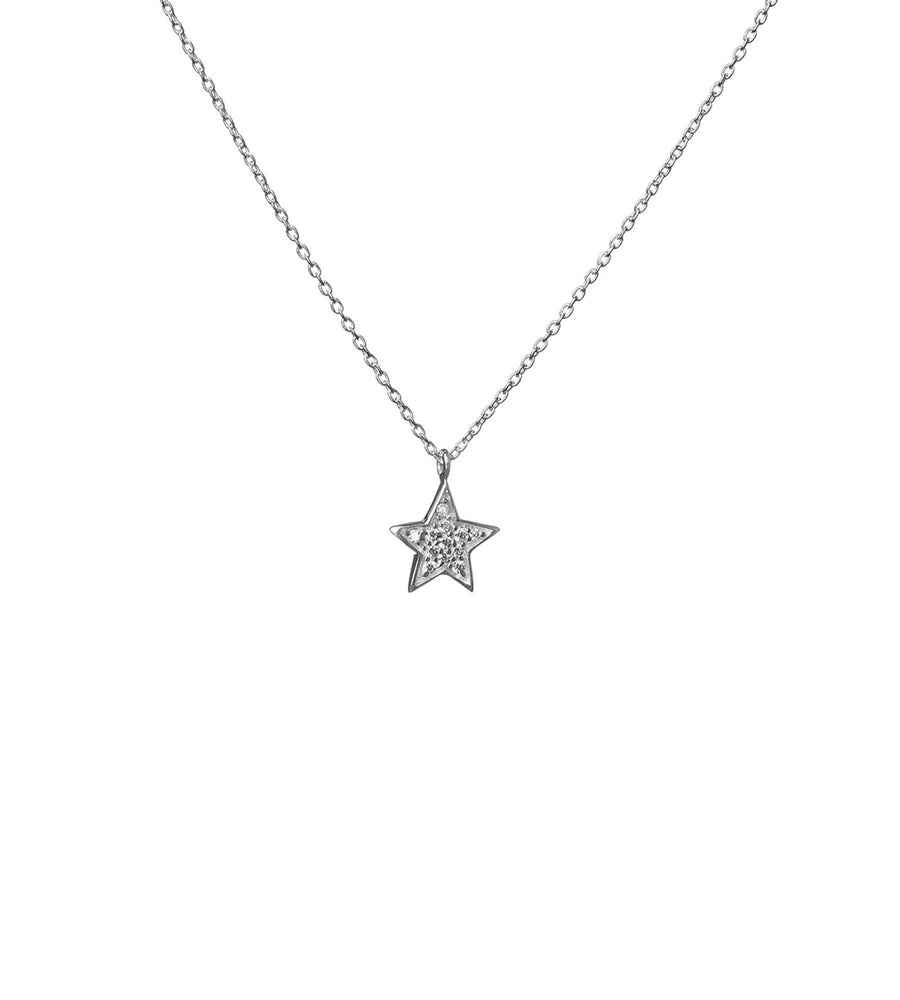 Shining Star Necklace Sterling Silver